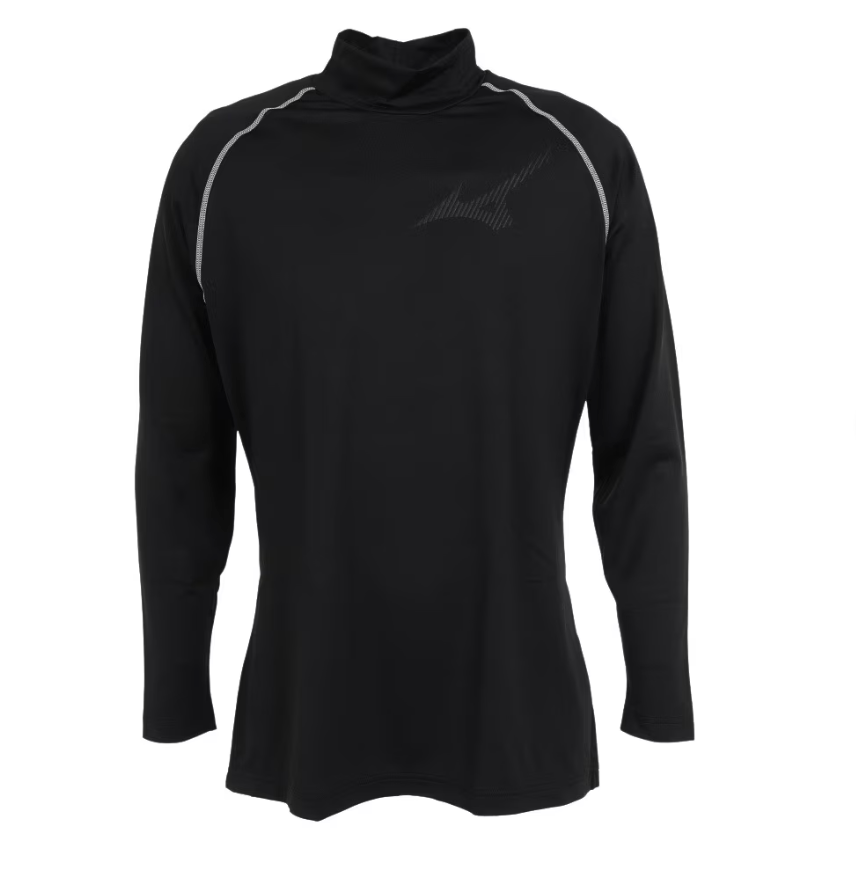 ミズノ 裏起毛アンダーハイネック長袖 12JA2P1209