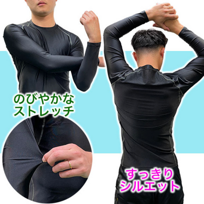 冷感コンプレッションアンダーシャツ YCM-0001