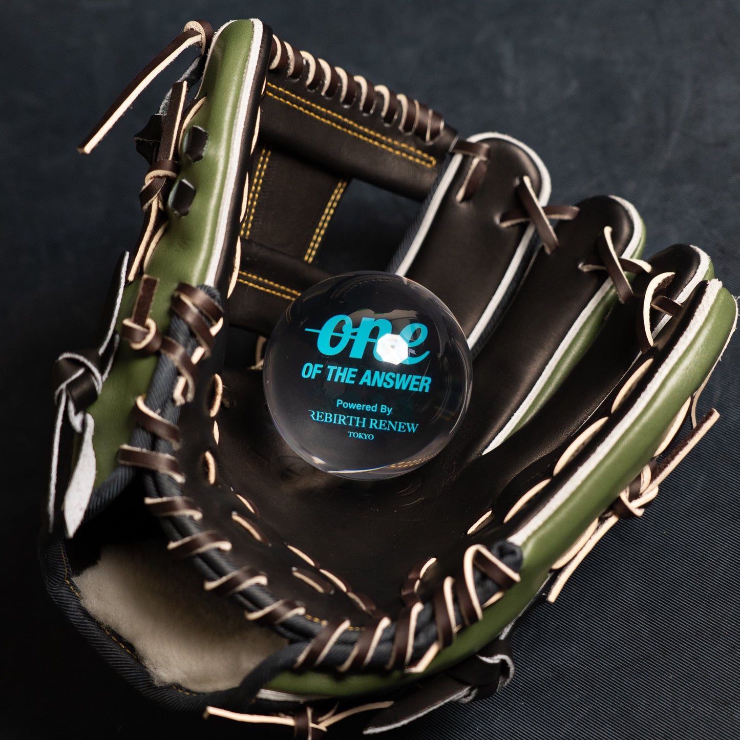 ONE OF THE ANSWER 型付け用ボール　GLOVE MATE グラブメイト