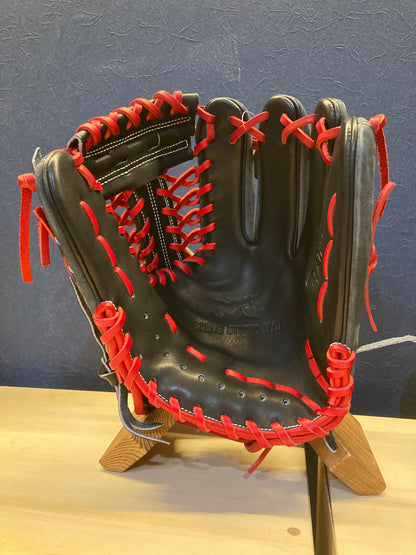 RYU　9周年グラブ　内野手602型　ブラック×Dグレー×レッド