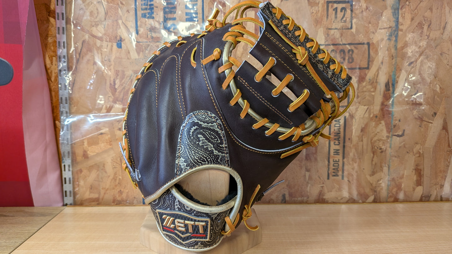 ZETT Pro Status Soft Baseball Catcher's Mitt ZDP25 LH BRCB32522N 3753