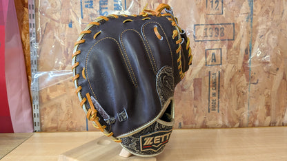 ZETT Pro Status Soft Baseball Catcher's Mitt ZDP25 LH BRCB32522N 3753