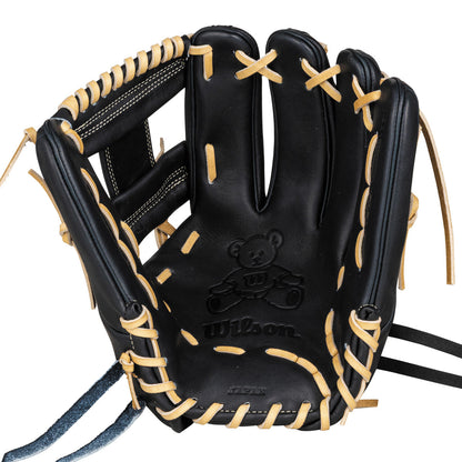 Wilson Staff DUAL 87型 WBG0013702RT1175 Wブラック 捕球面画像