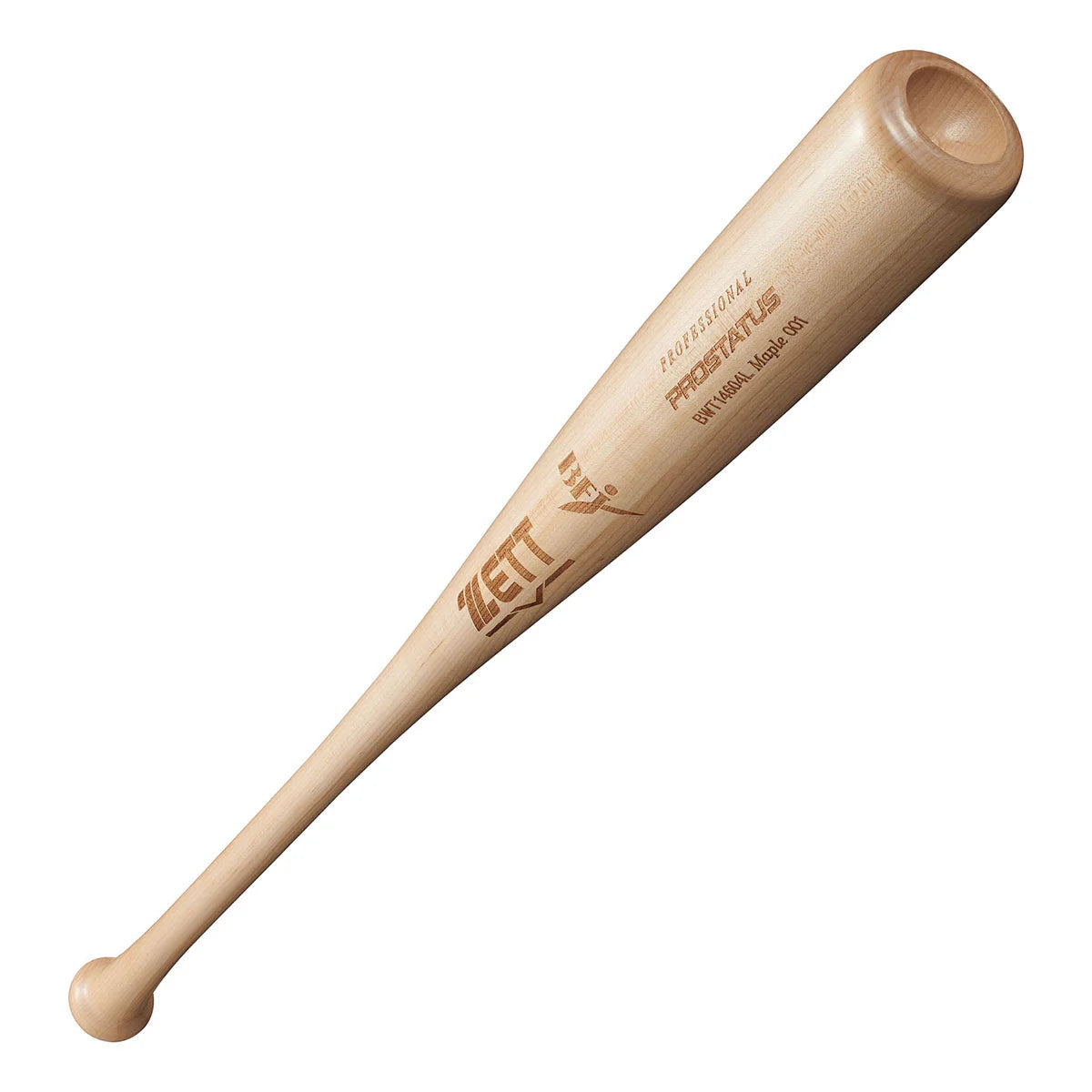 ZETT Pro Status SE Hardwood Bat, Hard Maple, BWT14604L