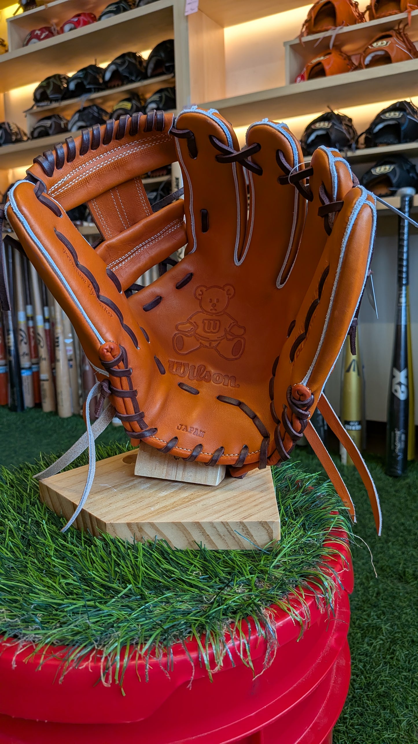 ウィルソン 硬式グラブ DUALキップ Wilson Staff 1975　WBW104688　Tオレンジ LH