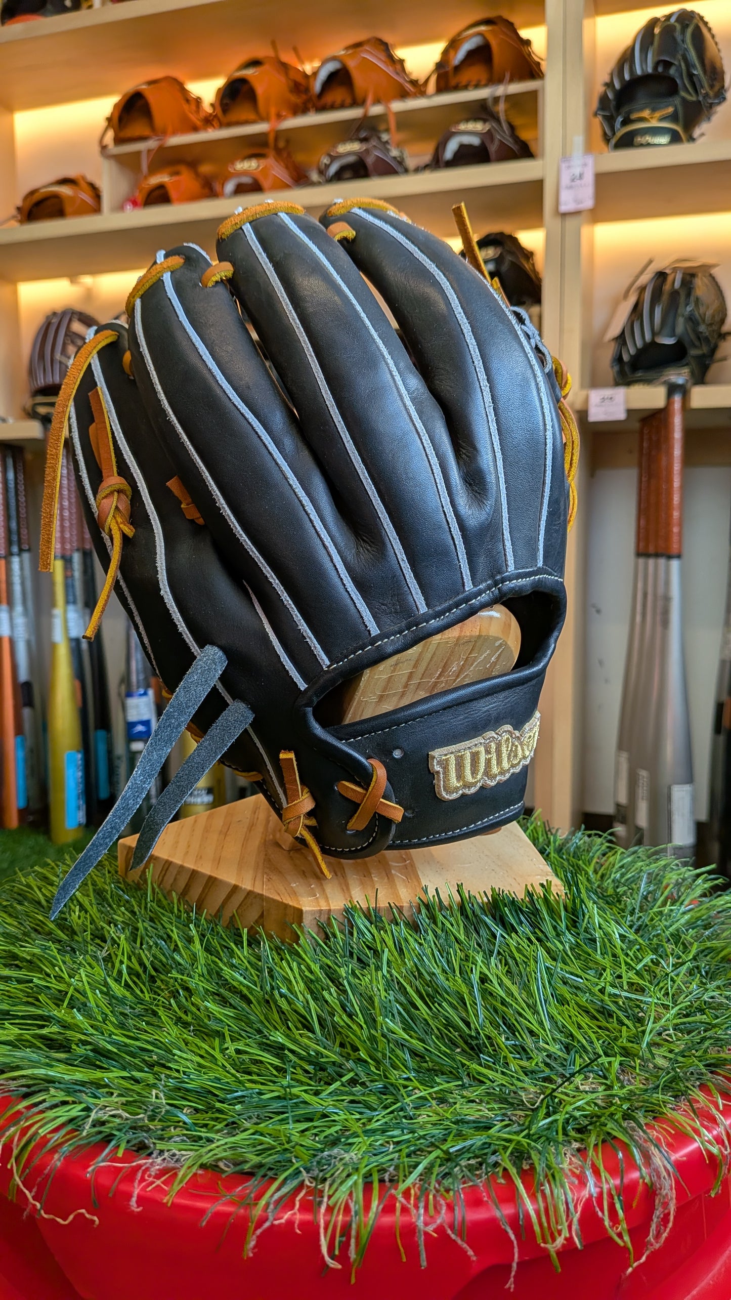ウィルソン 硬式グラブ Wilson Staff DUALキップ 内野手用 1975型 LH WBW104690 ブラック
