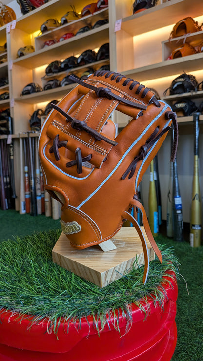 ウィルソン 硬式グラブ DUALキップ Wilson Staff 1975　WBW104688　Tオレンジ LH