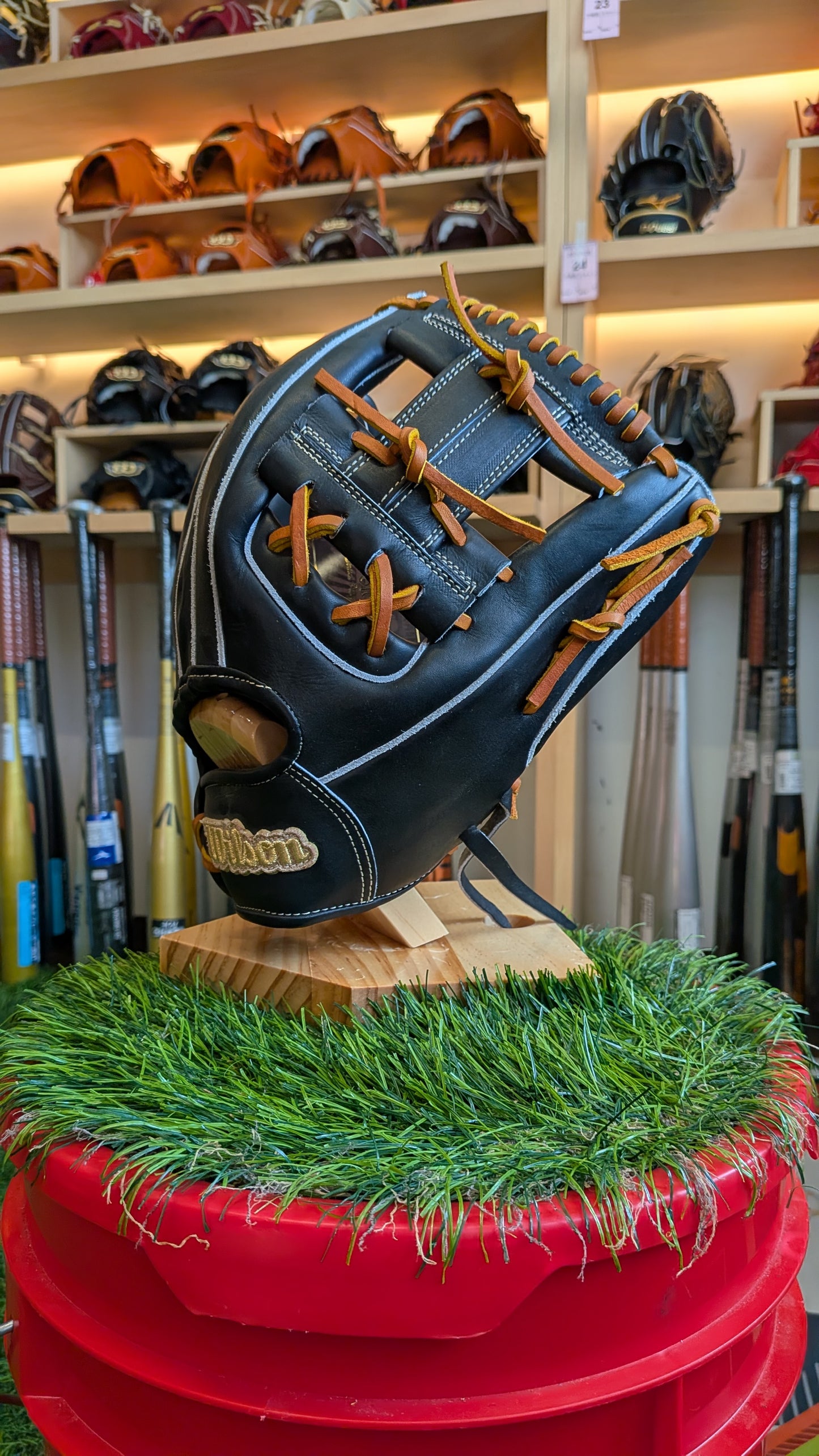 ウィルソン 硬式グラブ Wilson Staff DUALキップ 内野手用 1975型 LH WBW104690 ブラック