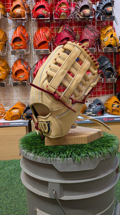 ウィルソン 硬式外野手用グラブ Wilson Staff D8型 キャメル 限定