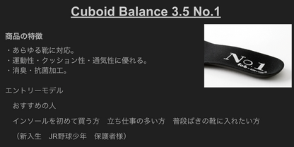 My legs are faster! My back pain is gone! BMZ insoles No.1 Number One Patented Cuboid Theory