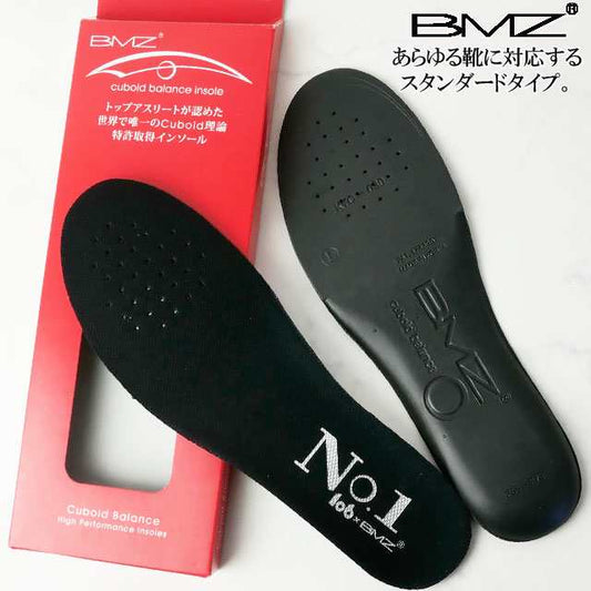 My legs are faster! My back pain is gone! BMZ insoles No.1 Number One Patented Cuboid Theory